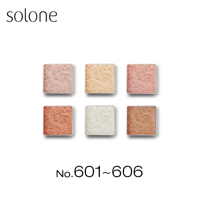 Solone 單色眼影 1g 601-604色