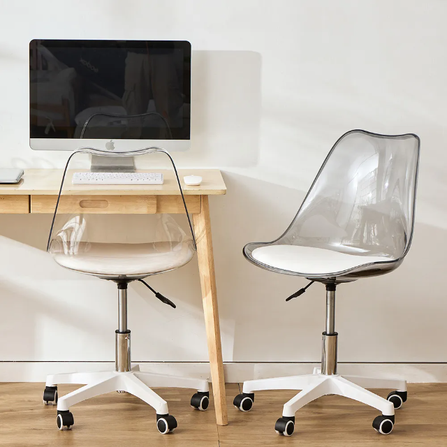 樂嫚妮 透彩氣壓升降旋轉椅/辦公椅/電腦椅