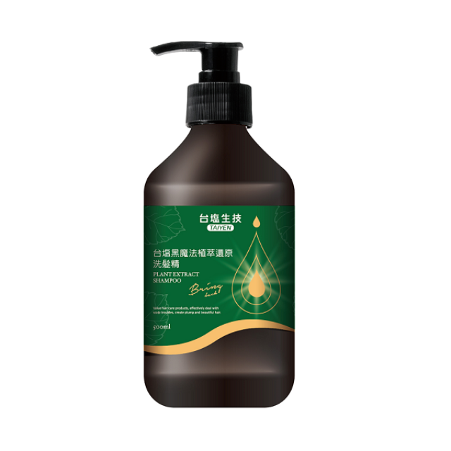 【台鹽生技】黑魔法植萃還原洗髮精 (500ml/瓶)