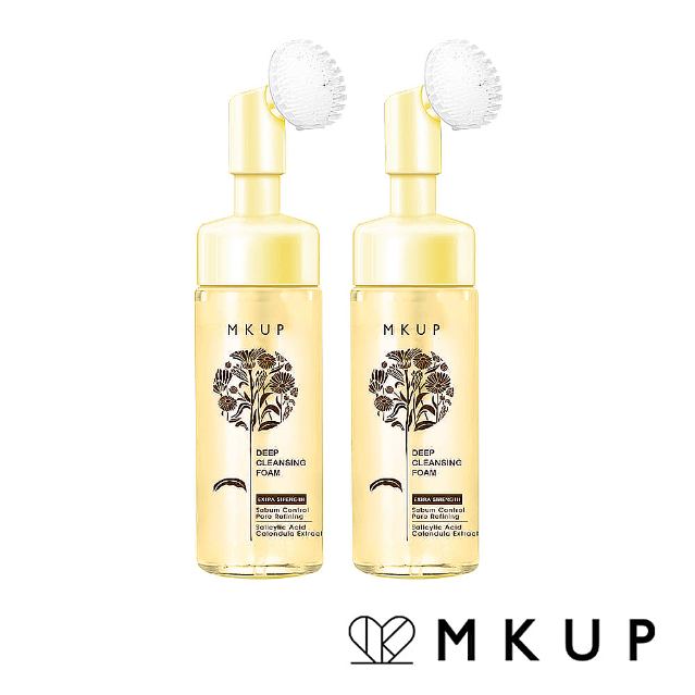 MKUP★美咖 金盞花粉刺毛孔淨化慕斯 150ML-2入