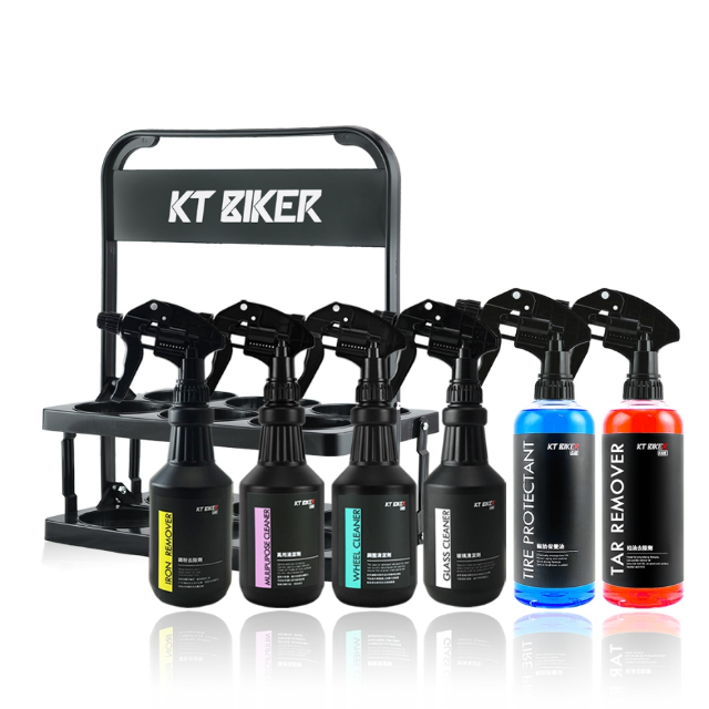 KT BIKER 洗車藥水提籃組