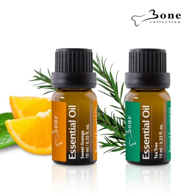 【Bone】天然有機香氛療癒單方精油(澳洲茶樹/巴西甜橙)10ml兩種味道可選