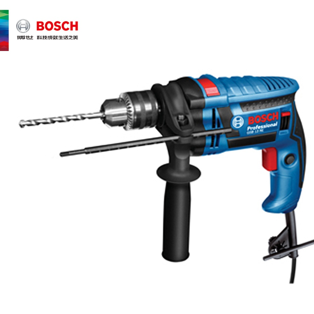BOSCH GSB 13 RE-VP 博世 四分震動電鑽套裝組