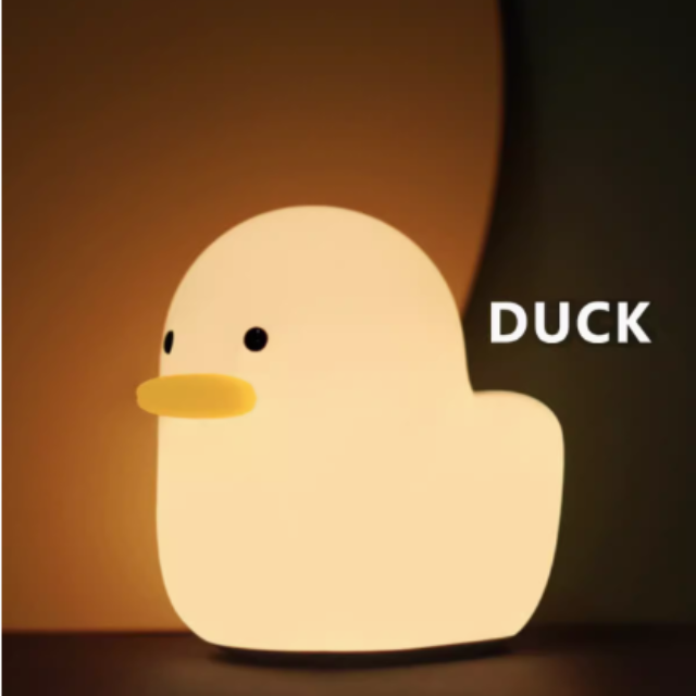 呆呆鴨睡夜燈