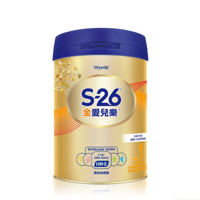 惠氏S-26金愛兒樂嬰兒配方-再升級版/850gx1罐