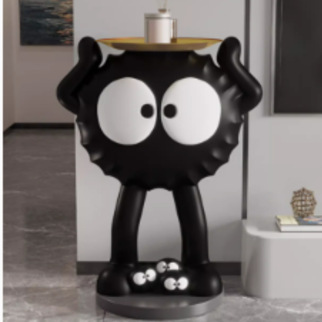 小煤炭落地居家擺設