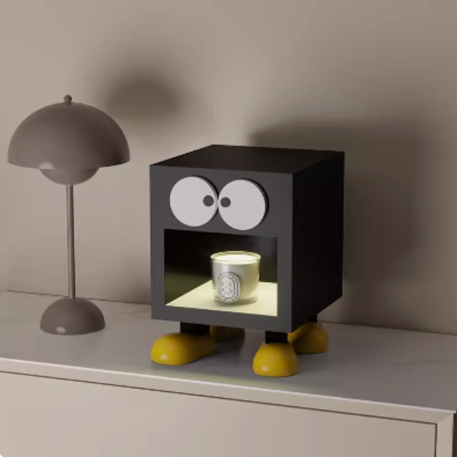 煤球裝飾融蠟燈