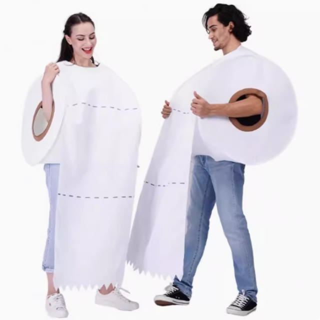 搞怪衛生紙捲紙cosplay