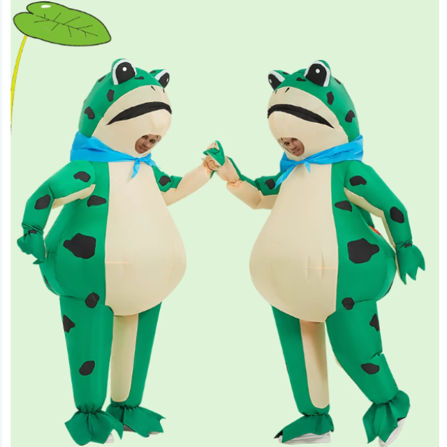青蛙卡通人偶服装 (成人155CM-190CM)