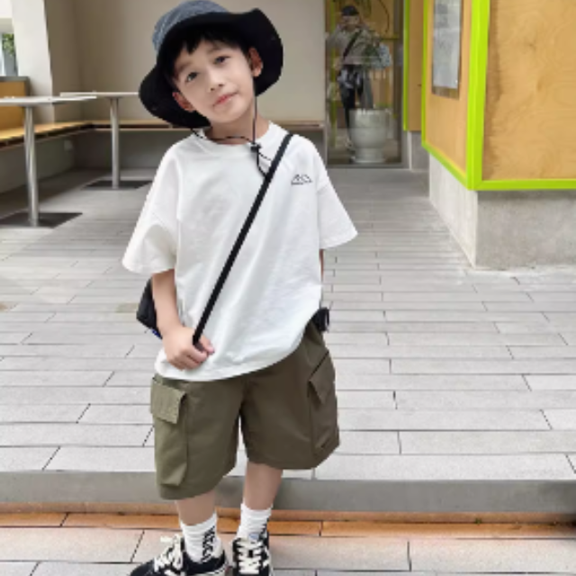 男童日系短袖T