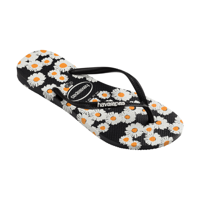 Havaianas 哈瓦仕 Slim 小雛菊細帶夾腳拖鞋