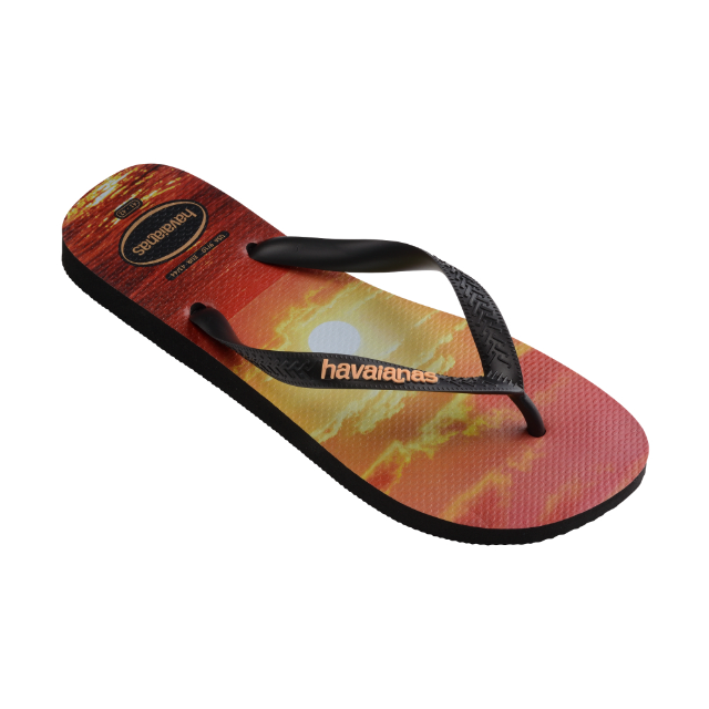Havaianas 哈瓦仕 Hype 夕陽夾腳拖鞋 橘色