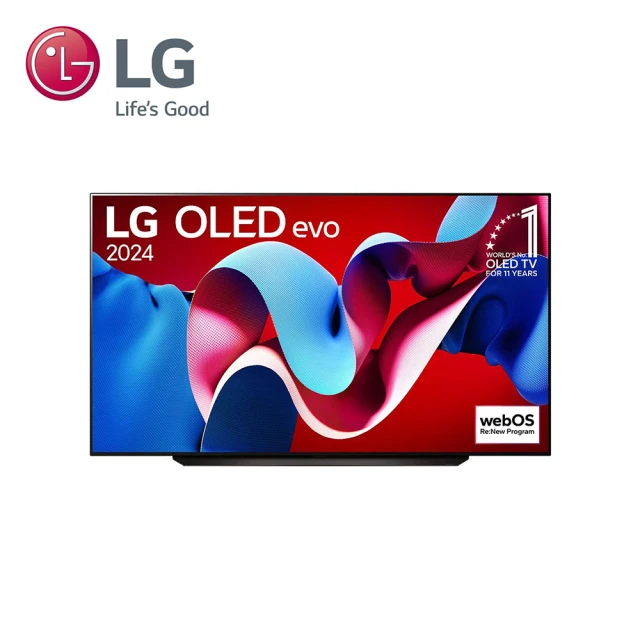 LG OLED evo C4 極緻系列 4K AI物聯網83型電視