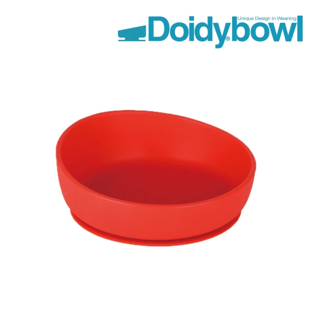 英國Doidy cup 矽膠吸盤式彩虹學習碗