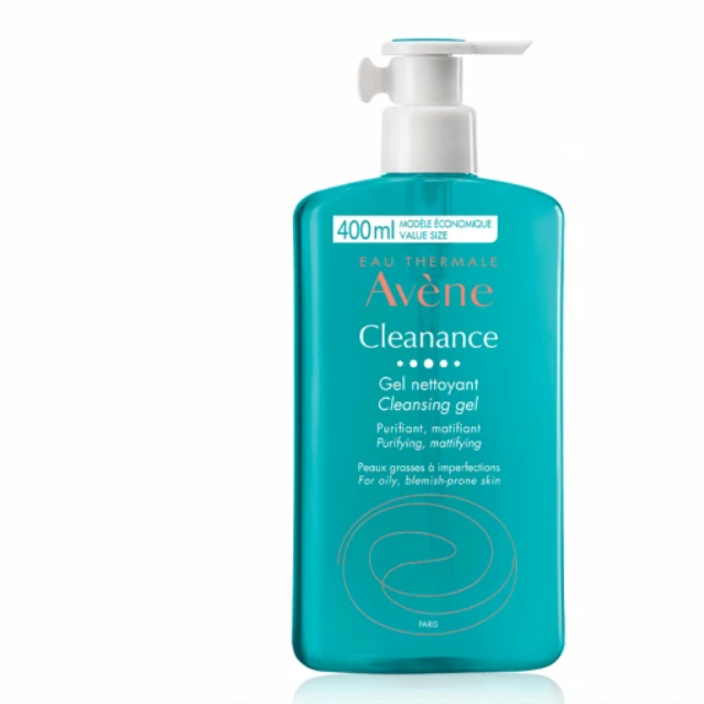Avene 雅漾 控油舒緩潔膚凝膠400ml(抗痘洗面乳/沐浴)
