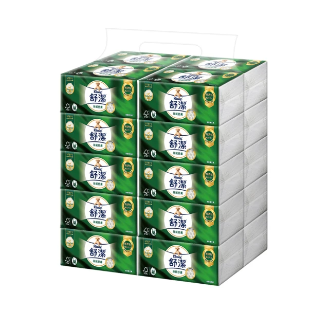 Kleenex 舒潔 絲絨舒膚抽取衛生紙110抽x60包/箱