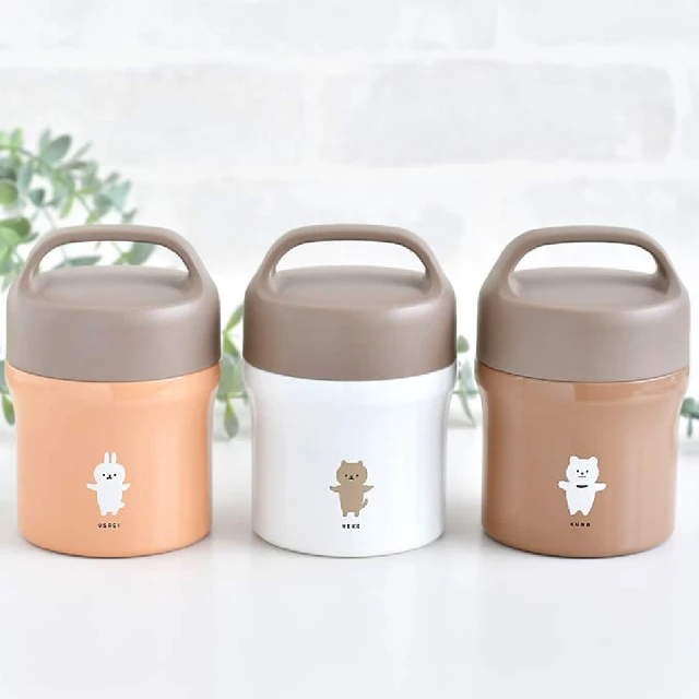 SABU HIROMORI 可愛復古文青不鏽鋼保溫湯罐/便當盒 (320ml 精緻 防漏 日系 北歐風)