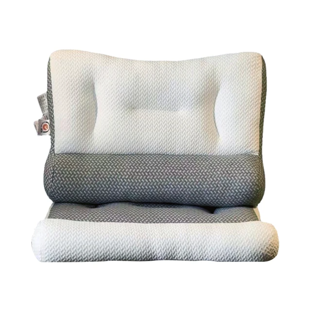 Qiaoyou 巧優生活 反牽引頸椎枕(日本護頸枕頭 頸椎枕 纖維記憶枕 助眠枕)