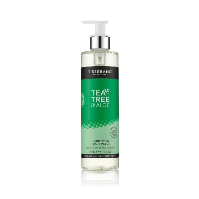 TISSERAND滴莎藍德 茶樹與蘆薈手部清潔膠 Tea Tree & Aloe Purifying Hand Wash 295ml