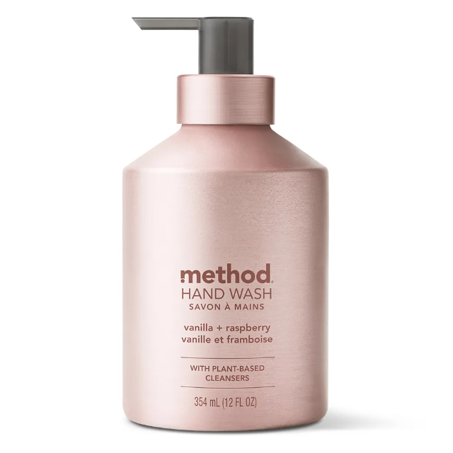 method美則金緻洗手乳 – 玫瑰金354ml(香草&覆盆子) 精品洗手乳 味道療癒 手部清潔露