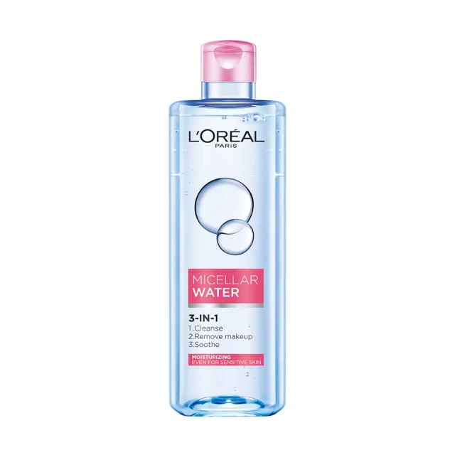 LOREAL Paris 巴黎萊雅 三合一卸妝潔顏水/保濕型400ml