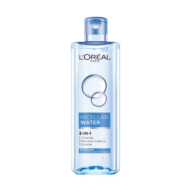 LOREAL Paris 巴黎萊雅 三合一卸妝潔顏水/清爽型400ml
