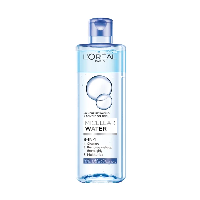 LOREAL Paris 巴黎萊雅 三合一卸妝潔顏水/深層極淨型400ml