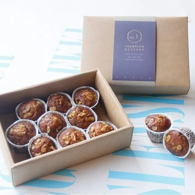 【台南桂田酒店】桂圓蛋糕禮盒11顆裝(常溫宅配)
