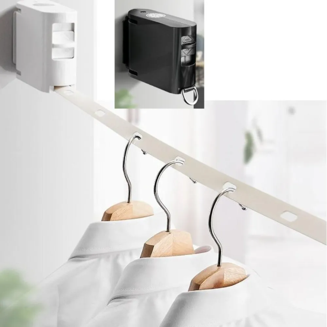 免打孔 伸縮曬衣繩 隱形曬衣架 4.2米 TPU室內室外曬衣架 多功能曬衣線