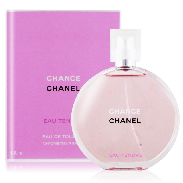 CHANEL CHANCE Eau Tendre 香奈兒粉紅甜蜜版女性淡香水《100ml/瓶》