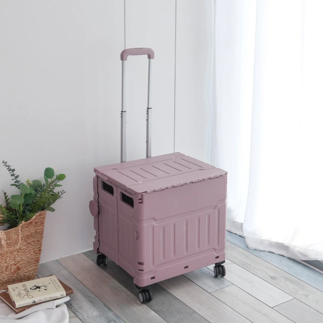 可斜拉摺疊購物車-大款