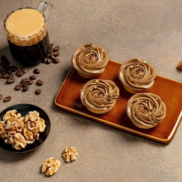 【商品卷】傳遞幸福 焦糖咖啡那堤塔(4入禮盒)