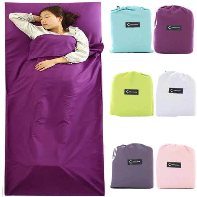 ROYAL LIFE 輕量便攜抗菌保潔睡袋-2入組