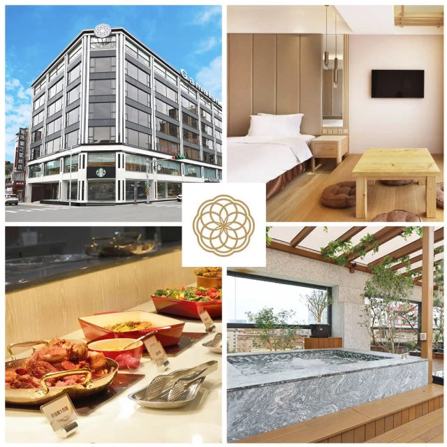 【商品卷】礁溪葛瑪蘭之星飯店！經典雙床一泊二食★或四人日式家庭房含早餐(房內泡湯)