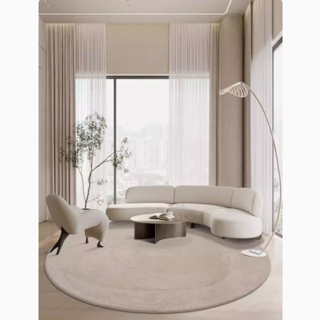 圓形北歐簡約地毯