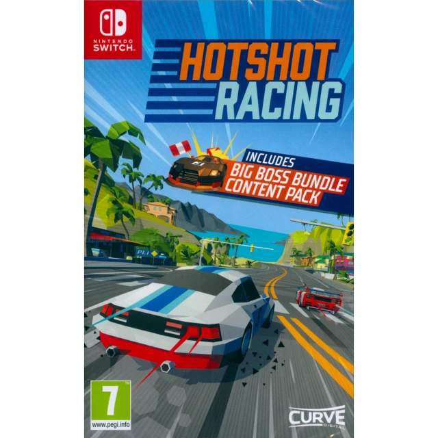 NS SWITCH 極速狂飆賽 HOTSHOT RACING(中英日文歐版)