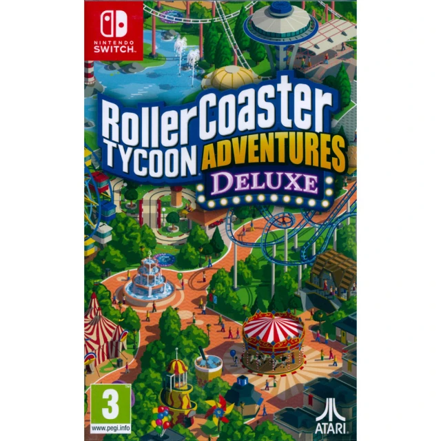 NS SWITCH 模擬樂園：冒險 豪華版 RollerCoaster Tycoon Deluxe(英文歐版)