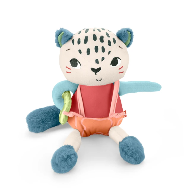 Fisher price 費雪 花豹安撫玩偶