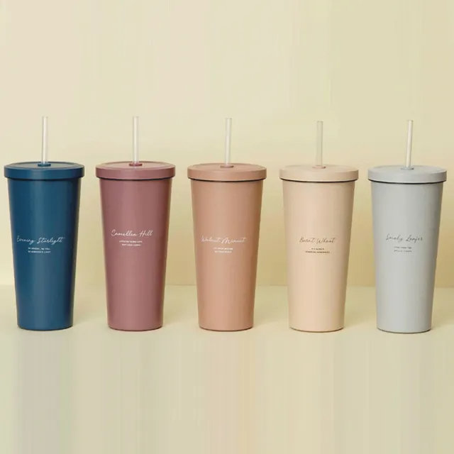 Oolab 良杯製所_ 二代陶瓷易潔層吸管杯710ml