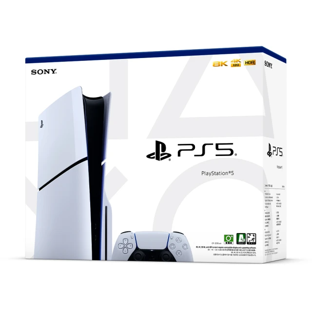 SONY 索尼 New PlayStation 5 光碟版主機(PS5 Slim)(CFI-2018A01)