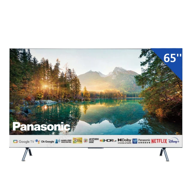 Panasonic 國際牌 65型 4K Google TV 連網液晶顯示器(TH-65MX800W)