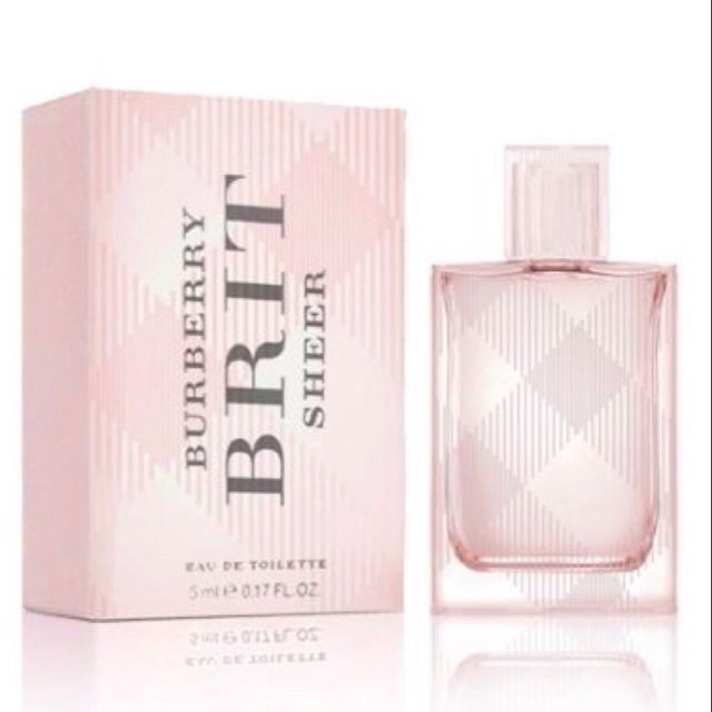 BURBERRY BRIT SHEER WOMEN 粉紅風格女性淡香水 50ml