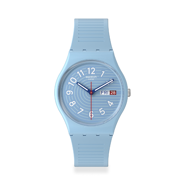【SWATCH】Gent 原創 手錶 TRENDY LINES IN THE SKY (34mm) SO28S704