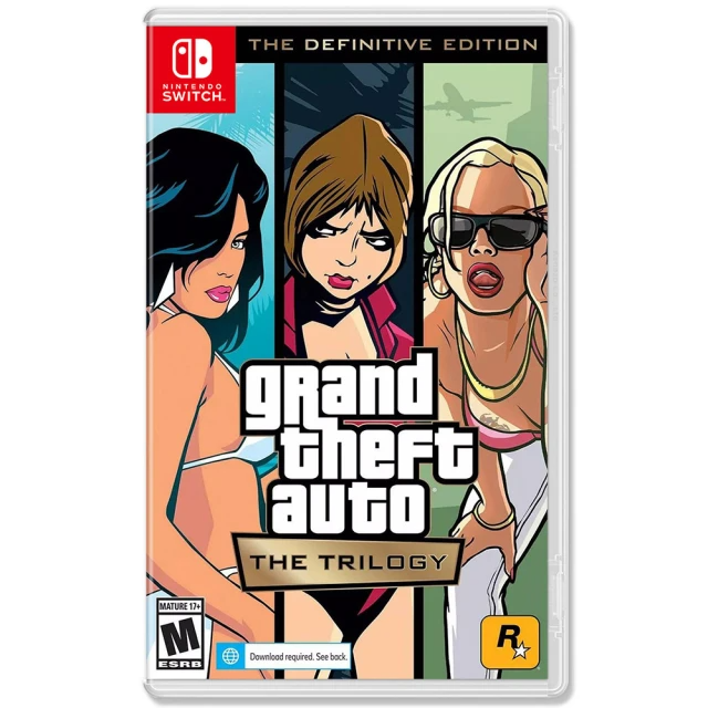 NS Switch 俠盜獵車手：三部曲 最終版(中文版)