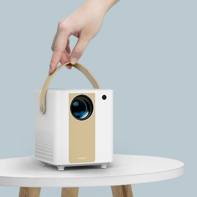 Warpple 1080P 高畫質便攜智慧投影機 LS3 白色款