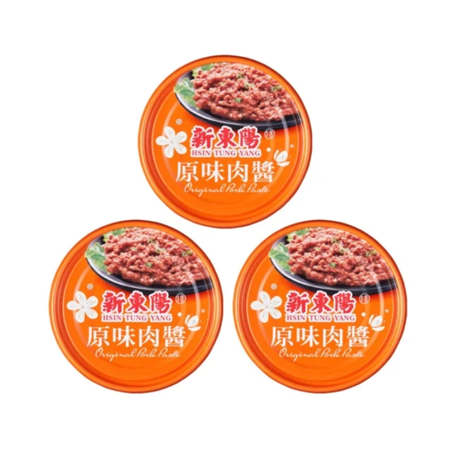 新東陽-原味肉醬3入 160g/入