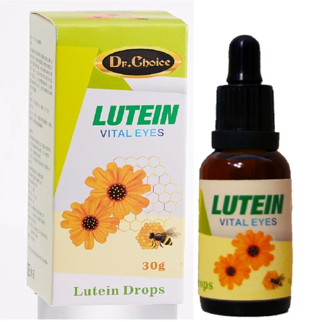 Dr.Choice 台灣綠蜂膠葉黃素4PLS滴劑8入組