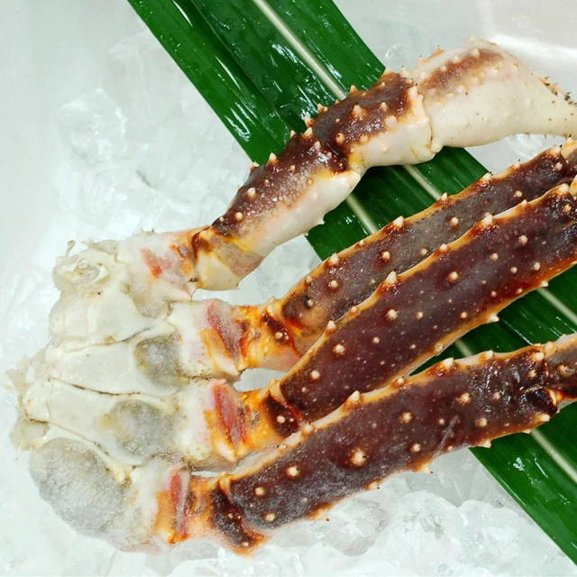 頂級鄂霍次克海生凍鱈場蟹腳(1100-1200g/半對)