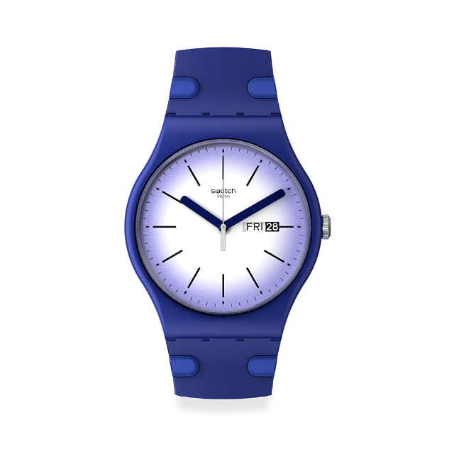 【SWATCH】New Gent 原創 手錶 VIOLET VERBENA (41mm) 瑞士錶 SUON716