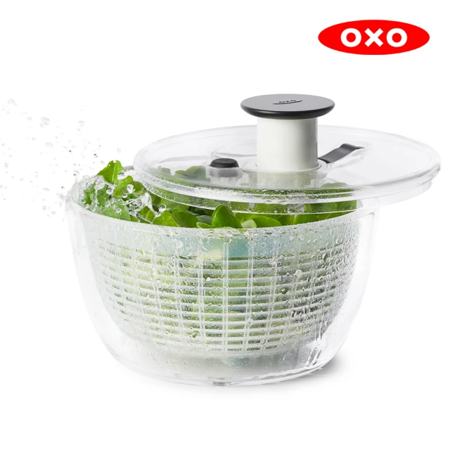 美國OXO 按壓式蔬菜香草脫水器(3L)